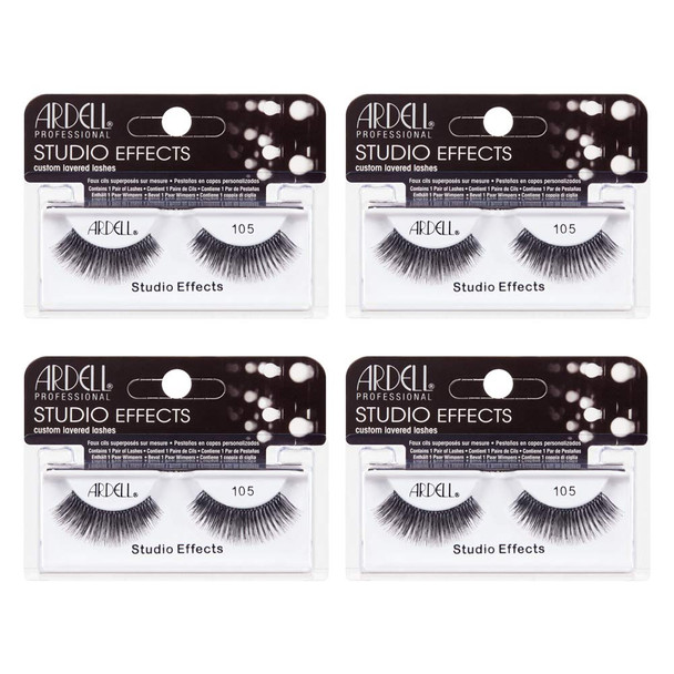 Ardell Studio Effects False Eyelashes 232 Dramatic Volume Lash Strips Perfect Lashes 4 Pack