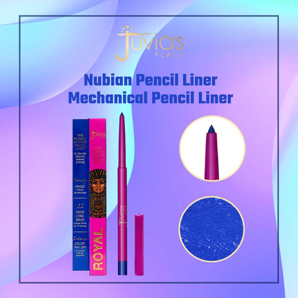JuviaS Place Nubian Pencil Liner Mechanical Pencil Liner LongLasting Makeup Blendable Light and