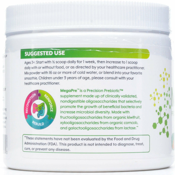 MegaPre Powder 5.5 oz by Microbiome Labs
