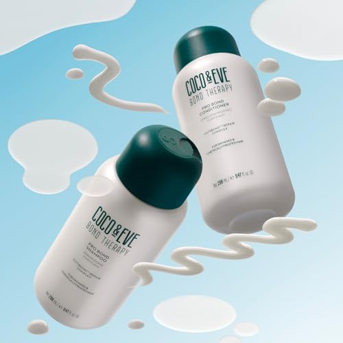 Coco & Eve Bond Therapy Pro Bond Shampoo and Conditioner Set. Strengthening BondBuilding With 18.94 Fl Oz