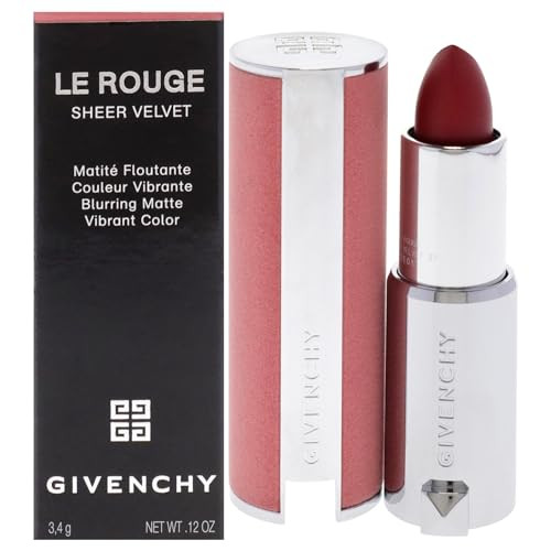 Givenchy Le Rouge Sheer Velvet Matte Lipstick N37 Rouge Graine By Givenchy 0.11 Oz
