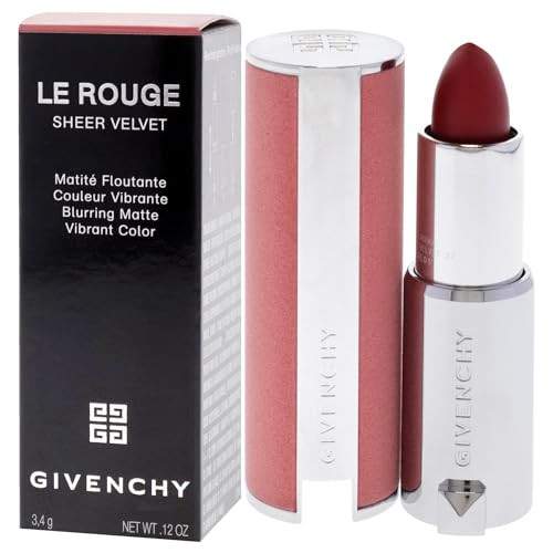 Givenchy Le Rouge Sheer Velvet Matte Lipstick N37 Rouge Graine By Givenchy 0.11 Oz