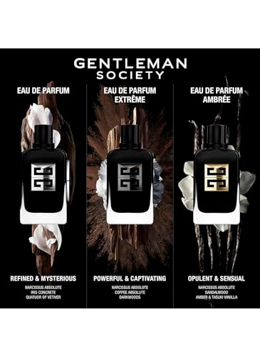 Givenchy Gentleman Society Ambree Eau De Parfum Spray For Men 3.4 Ounce
