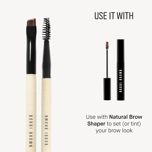 Bobbi Brown DualEnded Eyebrow Definer and Groomer Brush AllInOne Eyebrow Brush With Spoolie