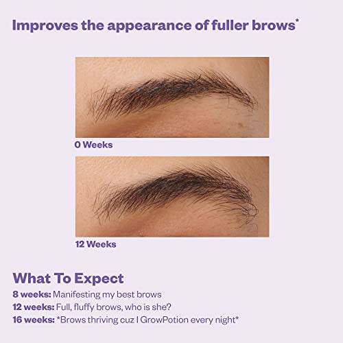 Kosas Grow Potion: Fluffy Brow And Lash Boosting Serum. Eyebrow And Eyelash