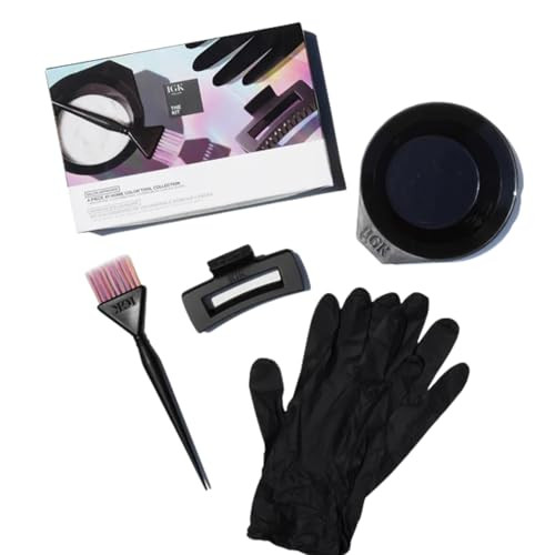 Igk The Kit AtHome Color Tool Collection Set For Precise Even Hair Tool Collection 4Piece