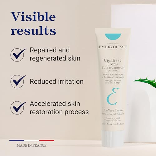 Embryolisse Cicalisse Face Cream. Moisturizer With Hyaluronic Acid That Accelerates SkinS Restoration 1.35 Fl Oz