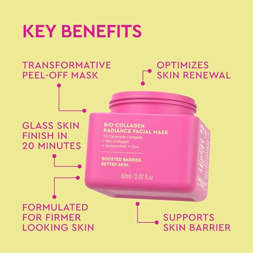 Byoma BioCollagen Radiance Facial Mask Transformative Liquid Sheet Mask For Skin 60Ml