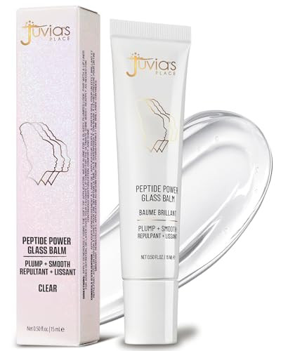 JuviaS Place Peptide Power Balm HighShine Glossy Finish With Plumping Peptide Complex
