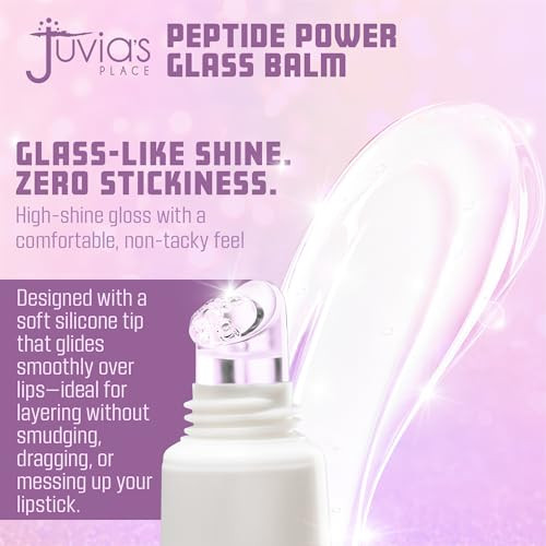 JuviaS Place Peptide Power Balm HighShine Glossy Finish With Plumping Peptide Complex