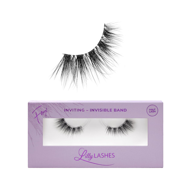 Lilly Lashes Sheer Band False Eyelashes With Invisible Band Lashes False Lashes Natural