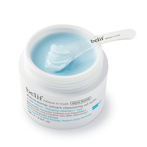 Belif Aqua Bomb Cleansing Balm Makeup Remover Hydrate and Deep Cleanse In 3.3 Fl.Oz