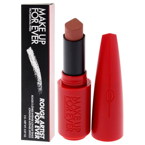 Make Up For Ever Rouge Artist For Ever Matte Lipstick 606 Wherever Walnut By Make 0.07 Oz