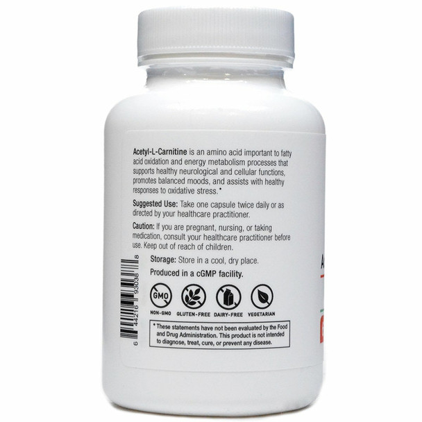 Acetyl-L-Carnitine 60 caps by Nutri-Dyn