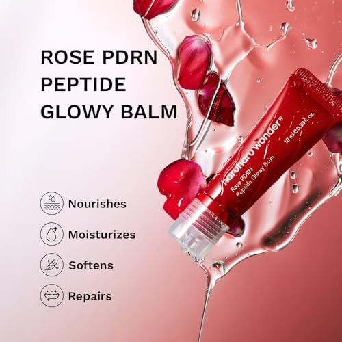 Haruharu Wonder Rose Pdrn Peptide Glowy Balm Instant Moisture Repairs Dry Cracked 0.33 Fl.Oz