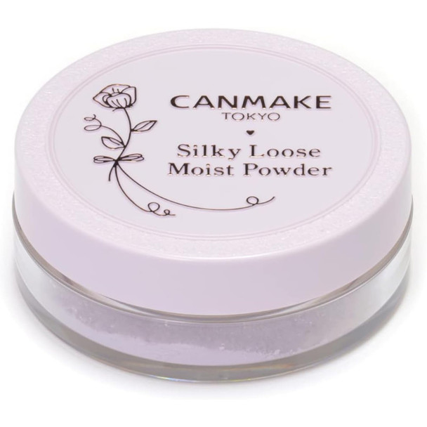 Canmake Silky Loose Moist Powder 02 Sheer Lavender 0.21 Oz 6.0 G