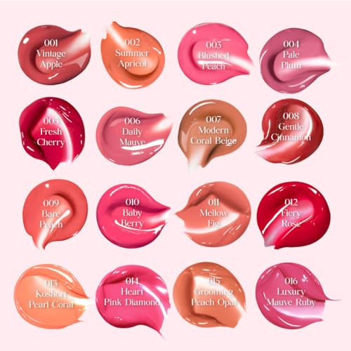 Clio Professional Crystal Glam Tint 01 Vintage Apple + 05 Fresh Cherry