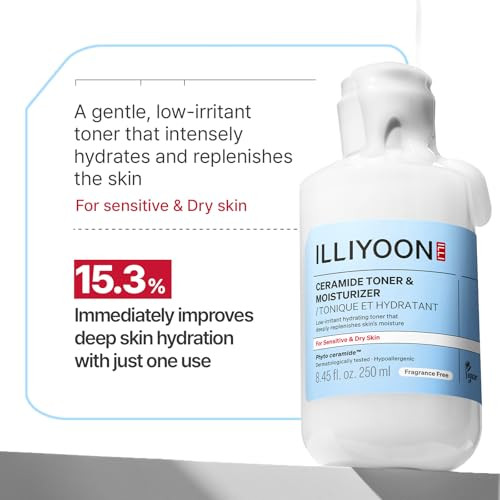 Illiyoon Ceramide Toner and Cream Duo