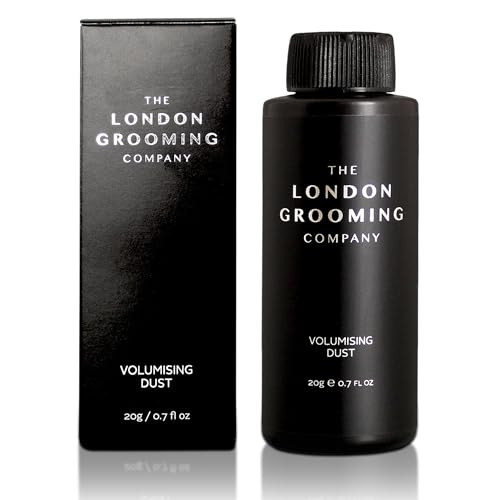 The London Grooming Company Matte Hair Powder For Men Texture Powder For Styling Medium AllDay 0.7 Ounces 20 Grams