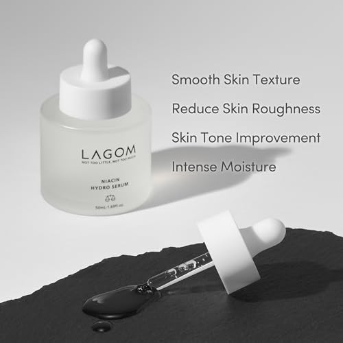 Lagom Niacin Hydro Serum 5% Niacinamide Pore Care Dull Skin Intense Moisturizing 1.69 Fl Oz