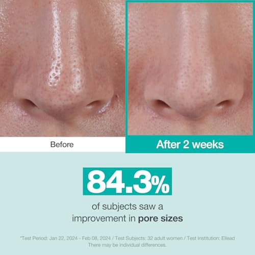 Physiogel Red Soothing Cica Balance PoreControl Serum Niacinamide Facial Exfoliant For Blackheads 1.69 Fl.Oz