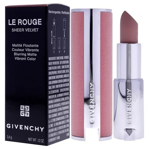 Givenchy Le Rouge Sheer Velvet Matte Lipstick N9 Beige Sable By Givenchy 0.11 Oz