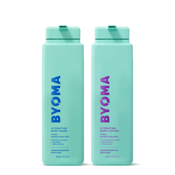 Byoma Hydrating Body Wash For Normal To Dry Skin Hydrating Creamy Body 16.9 Fl Oz