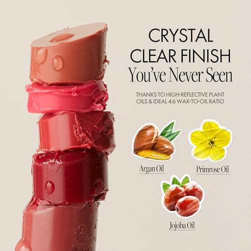 Rom&Nd RomandNd Glasting Melting Balm HighShine Hydrating Tinted Lip Balm Buildable Gloss 0.12 Oz