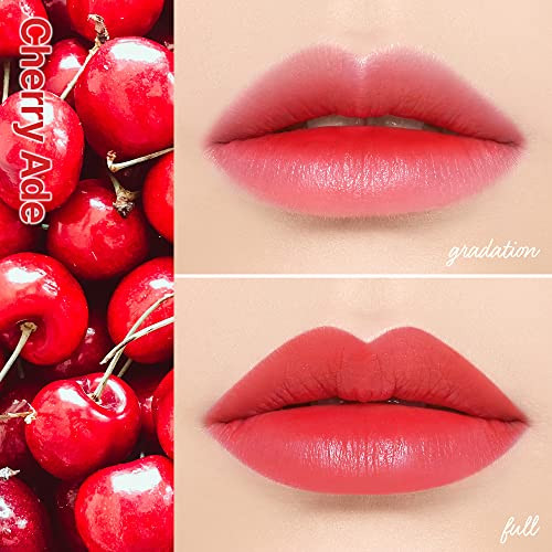 Etude Dear Darling Water Tint Lip Stain Cherry Ade and Strawberry Ade 2 Pcs