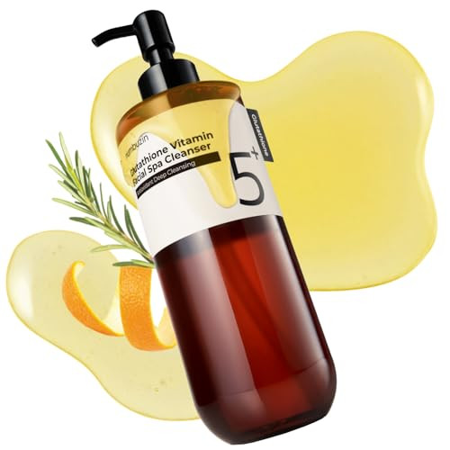Numbuzin No.5 Cleansing Oil Glutathione and Vitamin C Cleanser For Pores Sebum 6.76 Fl Oz