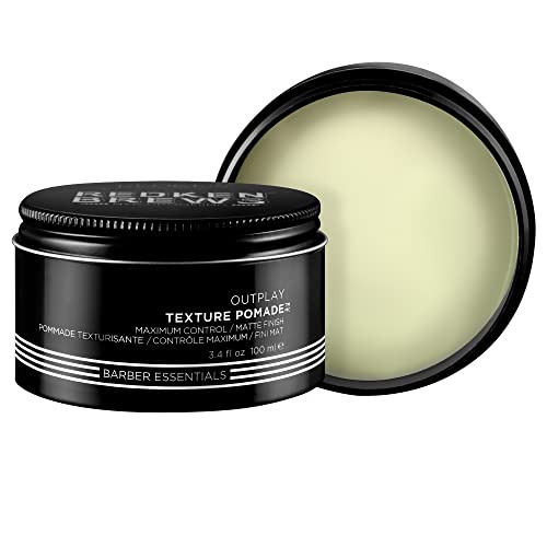 Redken Brews Texture Pomade For Men For All Hair Types Maximum Strong Hold