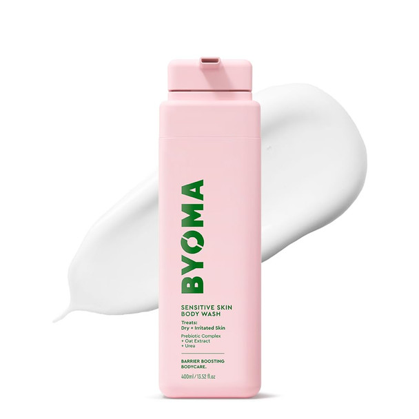 Byoma Sensitive Body Lotion For Dry Irritated Skin FragranceFree Moisturizer With Colloidal 13.52 Fl Oz