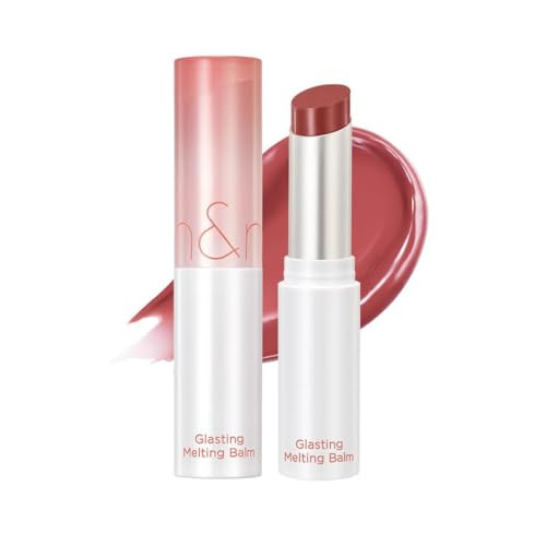 Rom&Nd Glasting Melting Balm High Shine Hydrating Tinted Lip Balm Buildable Gloss 0.12 Oz