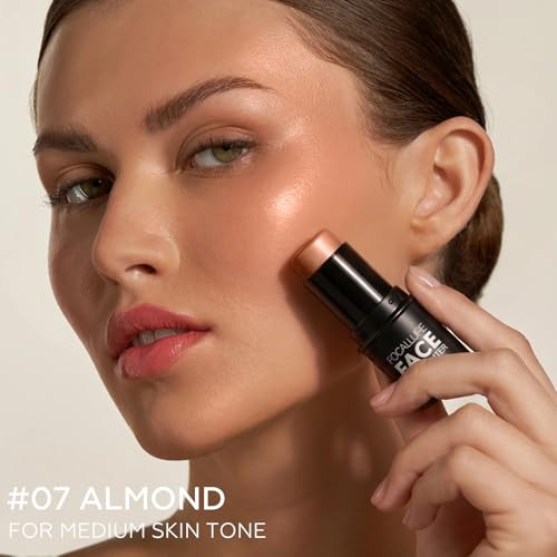 Focallure Cream Highlighter Stick Shimmer Illuminator Pen NonGreasy LongLasting Glow Stick Lightweight