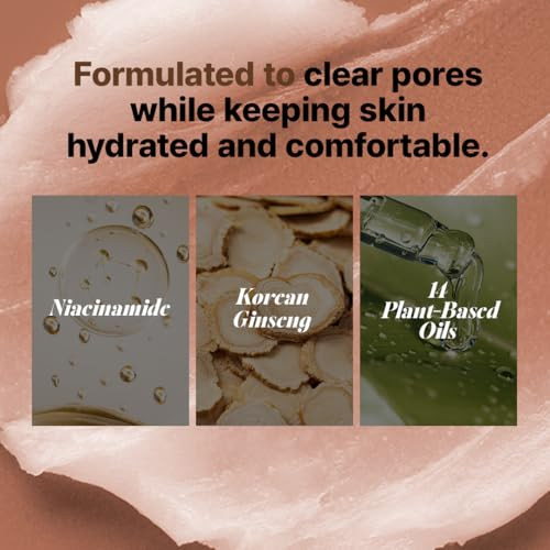 Farmstay Ginseng and Niacinamide Grinding Cleansing Balm Twist Up Face Makeup Remover 1.69 Fl Oz