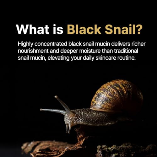 Farmstay Black Snail and Peptide 9 Perfect Cream Snail Mucin Moisturizer For 1.85 Fl. Oz