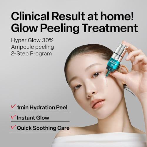 Dr.G Hyper Glow Ampoule Peeling Face Exfoliator 2Step System 30% Triple Acid 15Ml 4 Pack