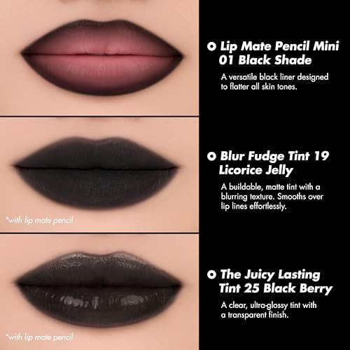 Rom&Nd RomandNd Black Lip Trio Limited Edition KBeauty Set Authentic Glossy Matte