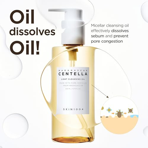 Skin1004 Centella Double Cleansing Duo Cleansing Oil and Ampoule Foam Cleanser Korean 6.76 Fl.Oz
