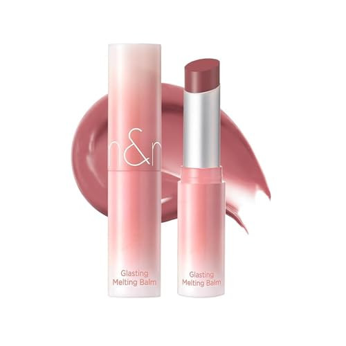 Rom&Nd Glasting Melting Balm HighShine Hydrating Tinted Lip Balm Buildable Gloss and 0.12 Oz