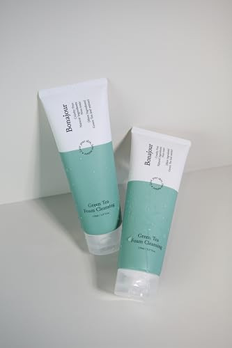 Bonajour Green Tea Natural Pores Foam Cleanser The Best Facial Wash For 5.1Fl.Oz