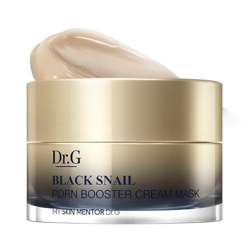 Dr.G Black Snail Pdrn Booster Cream Face Mask Collagen Overnight Mask For 1.69 Fl Oz