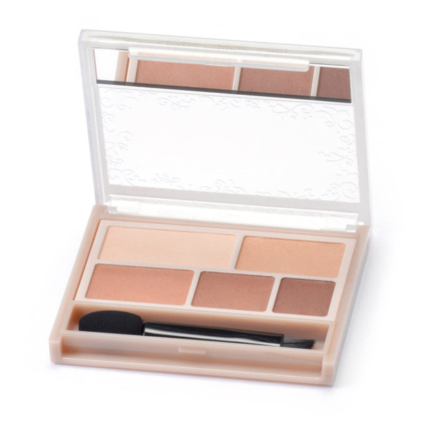 Canmake Perfect Multi Eyes 5Color Eyeshadow Palette 05 Almond Mocha Eyeshadow Palette 0.11 Oz