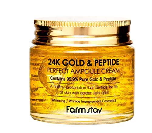 Farmstay 24K Gold and Peptide Perfect Ampoule Cream 80Ml