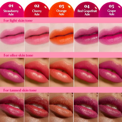 Etude Dear Darling Water Tint Cherry Ade Lip And Cheek Stain Watercolor Blush Tint For Sunkissed Fl 9G