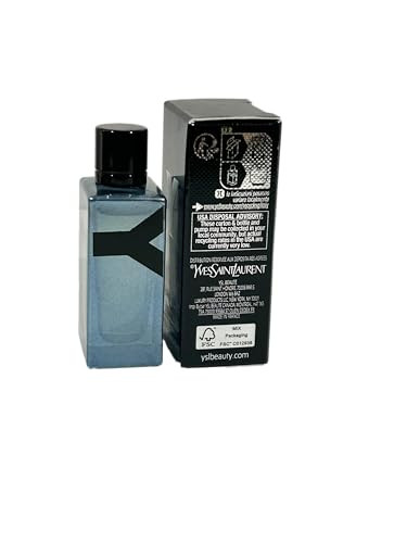 Yves Saint Laurent Ysl Y Elixir Men Perfume LElixir Parfum Mini Splash On Small 7.5 Ml
