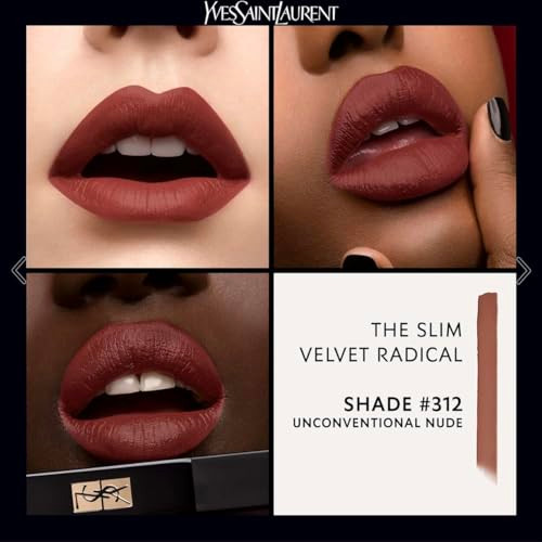 Yves Saint Laurent Ysl The Slim Velvet Radical Matte Lipstick 312 Unconventional Nude