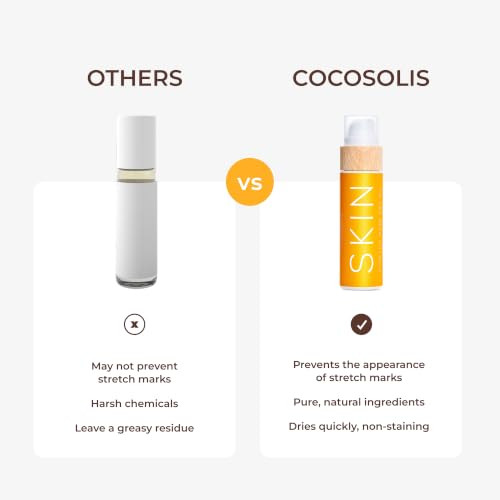 Cocosolis Skin Stretch Mark Dry Oil Organic Anti Stretch Mark Oil For 110 Ml