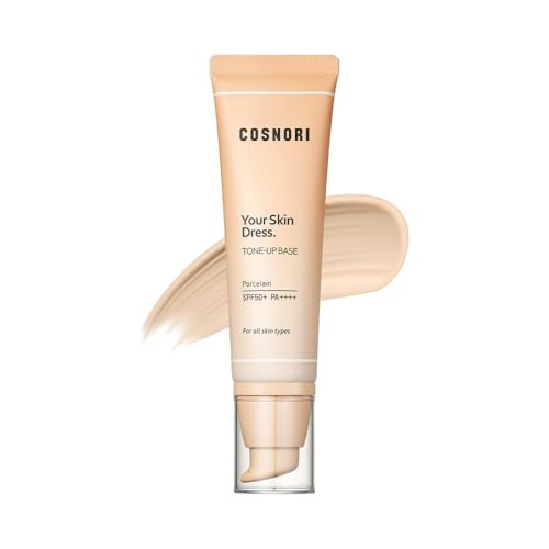 Cosnori Your Skin Dress Tone Up Base Conceal Pores and Blemish Tone For Cool And Warm Tone 1.69 Fl.Oz