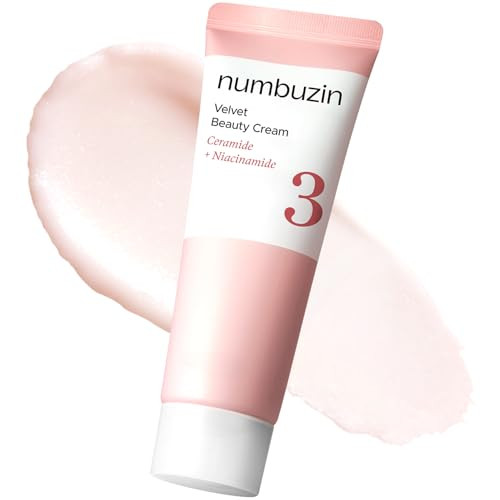 Numbuzin No.3 Cream Velvet Beauty Cream Hydration Textured Skin Poreless Smooth Skin 2.02 Fl. Oz